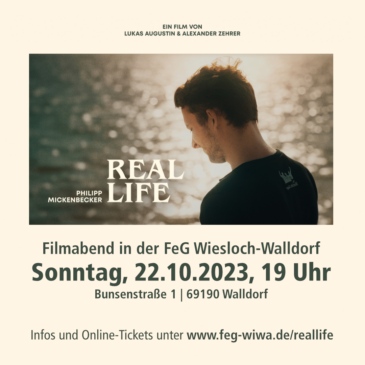 “Real Life” – Die Dokumentation über Philipp Mickenbecker am 22. Oktober 2023 19:00 Uhr